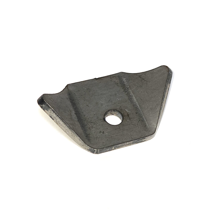 BENT WELD TAB 1/4" HOLE .834" HEIGHT 1/8" THICK