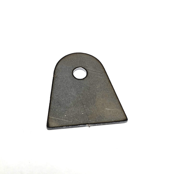 FLAT TAB 1/4" HOLE, 1 1/8" HEIGHT, 1/16" THICK
