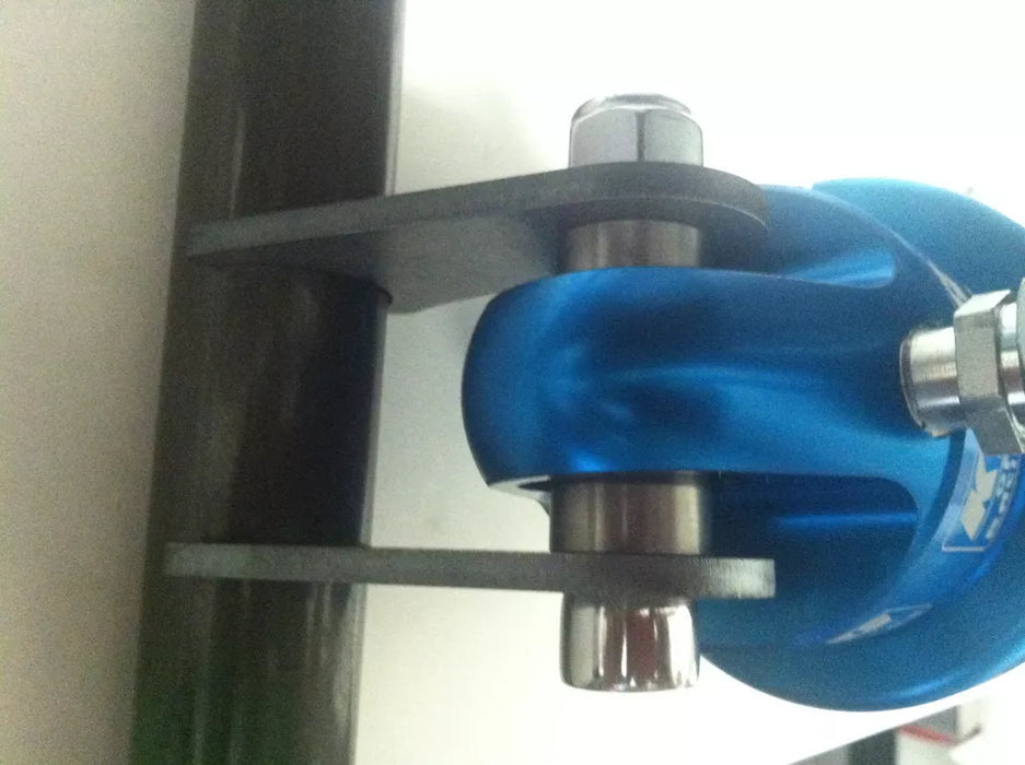 WELD ON SUSPENSION UPPER SHOCK MOUNTING TAB FOR 1 1/4" TUBE, 1/2" HOLE