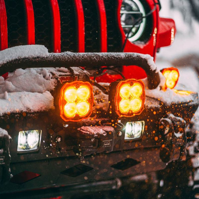 KC Lights - Flex Era® 4 - Light Shield / Hard Cover - Amber