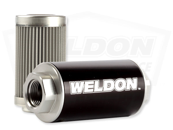 WELDON WEQ10100SSN 100 MICRON STAINLESS FUEL FILTER