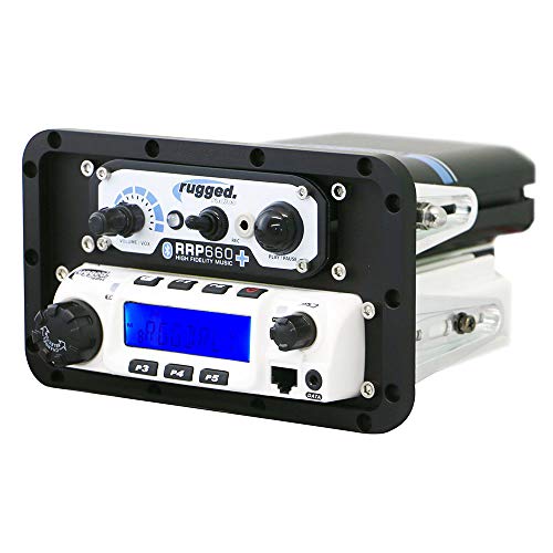 Rugged Radios MT-DM-AL-RM60 in-Dash Mobile Radio & Intercom Mount