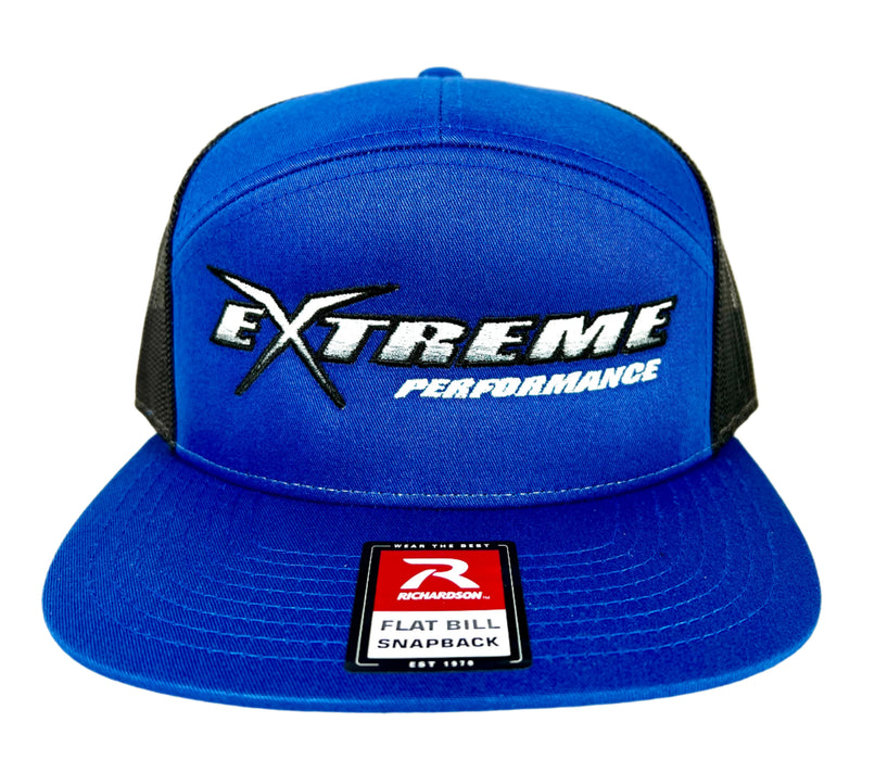 Extreme Performance Blue Snap Back Hat