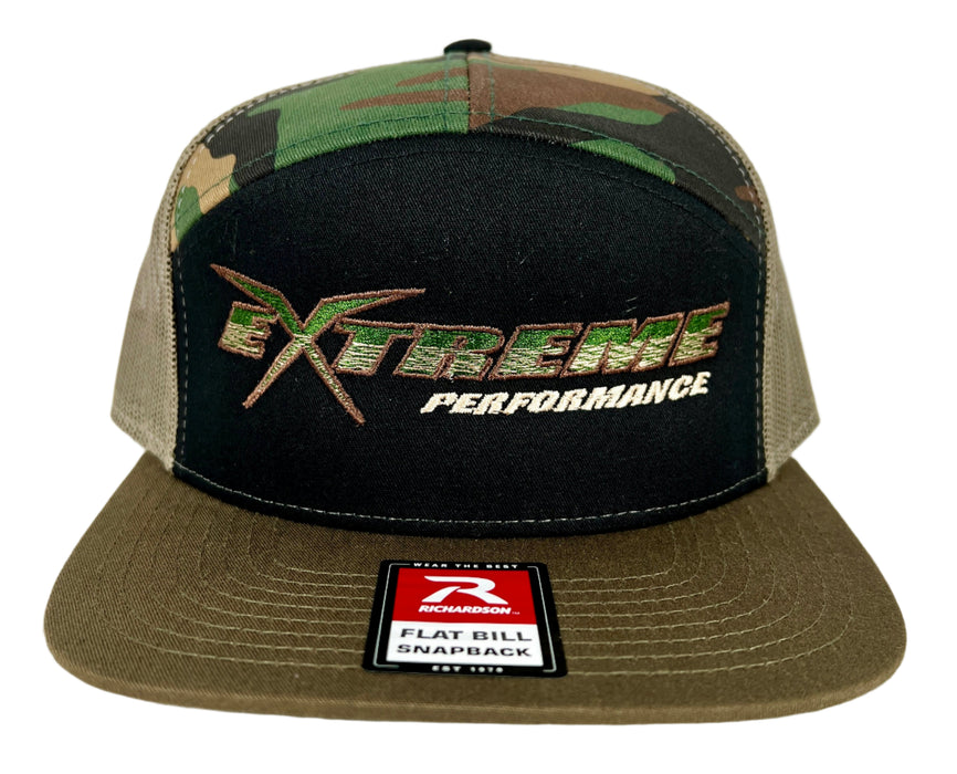Extreme Performance Camo Snap Back Hat