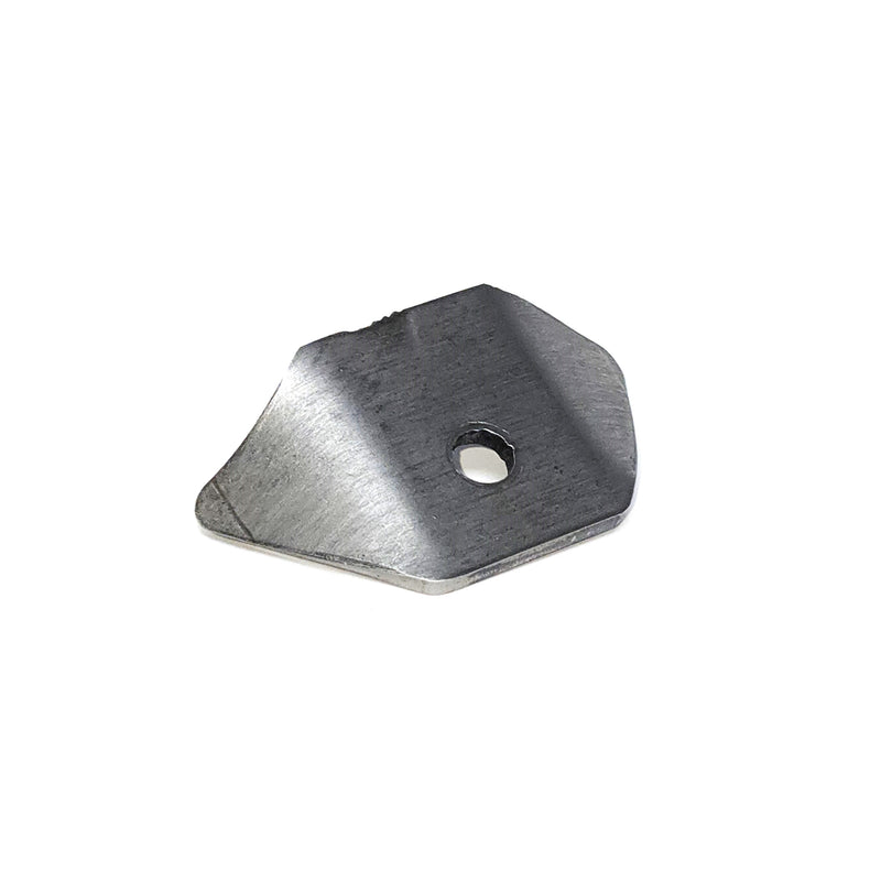 BENT WELD TAB 1/4" HOLE .834" HEIGHT 1/8" THICK
