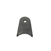RADIUS FLAT TAB 1/4" HOLE, 1 1/4" HEIGHT, 1 1/2" TUBE