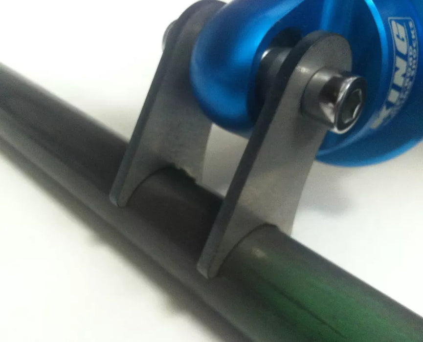 WELD ON SUSPENSION UPPER SHOCK MOUNTING TAB FOR 1 3/4" TUBE 1/2" HOLE