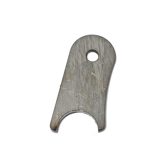 WELD ON SUSPENSION UPPER SHOCK MOUNTING TAB FOR 1 1/4" TUBING, 3/8" HOLE