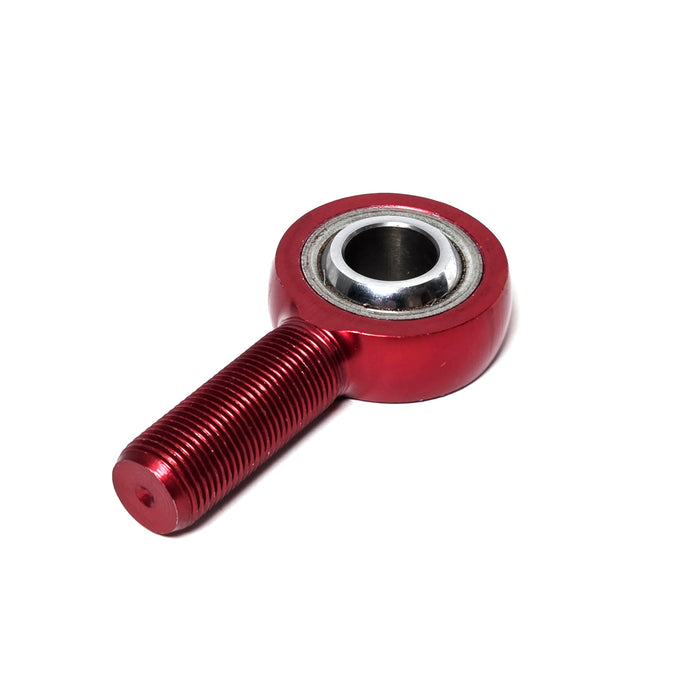 FK Bearing ALJML12HT 3/4" Left Hand Thread 3/4" Hole PTFE Coated Heim Joint Red Anodized Aluminum