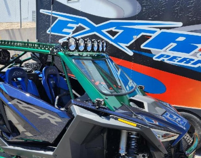 Polaris RZR PRO XP - Extreme Aluminum Curved Windshield Kit