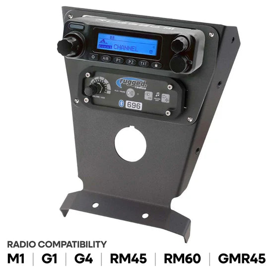 Can-Am X3 Multi Mount Kit for Rugged UTV Intercoms and Radios for Can-Am Maverick X3 communications upgrade