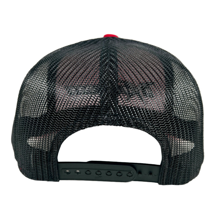 Extreme Performance Black With Orange & Blue Logo Snap Back Hat