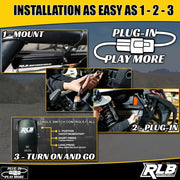 RLB Dual 6" Chase Lights - Tecate Split