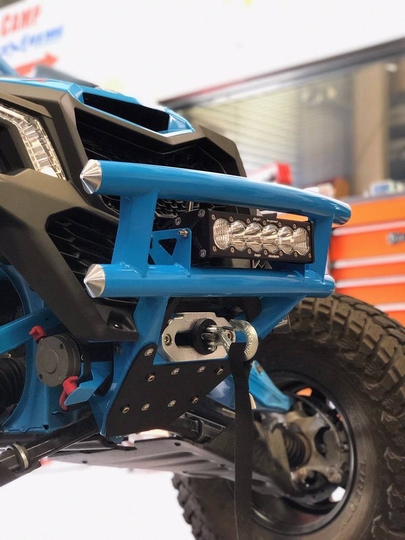 Can-Am X3 / X3 Max / XRC - Extreme Dual Tube Winch Front Bumper Upgrade for Can-Am Maverick X3 off-road performance