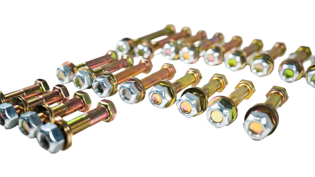 Polaris RZR Pro R  / Turbo R - Complete 9/16 Grade 8 Hardware Upgrade Kit + Reamer