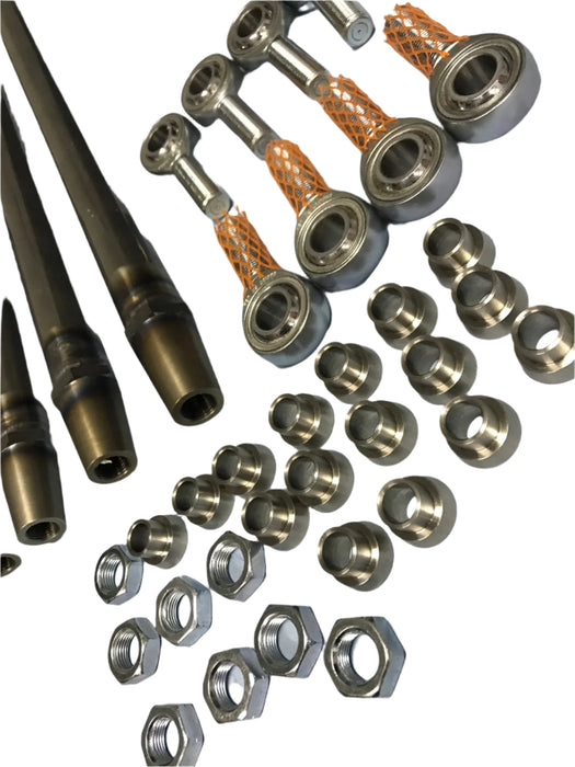 Polaris RZR Turbo S - Extreme Chromoly Radius Rod Upgrade Kit
