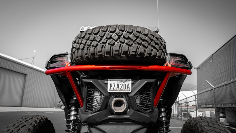Can-Am X3 / X3 Max - Extreme Single Tube Chromoly Rear Bumper Upgrade for Can-Am Maverick X3 off-road performance