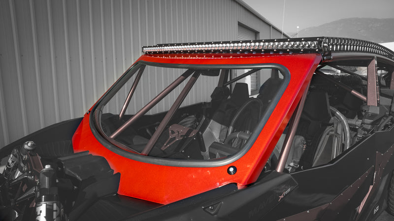 Can-Am X3 / X3 Max - Extreme Aluminum Curved Windshield Kit for Can-Am Maverick X3 off-road performance