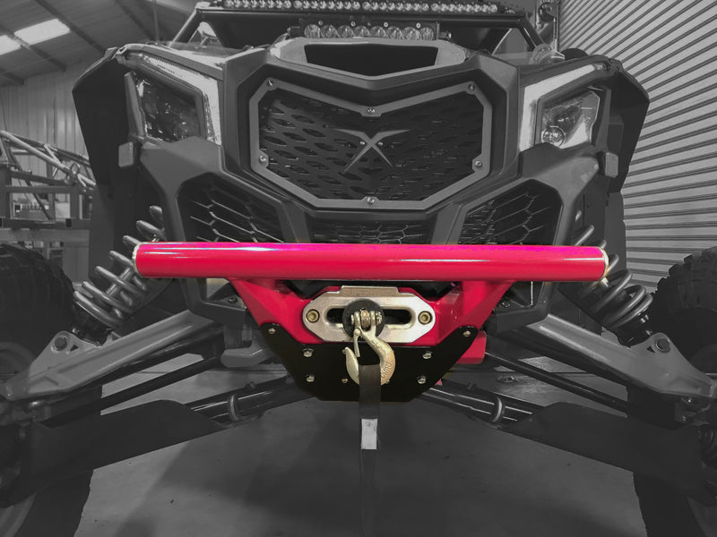 Can-Am X3 / X3 Max / - Extreme Single Tube Winch Front Bumper Upgrade for Can-Am Maverick X3 off-road performance