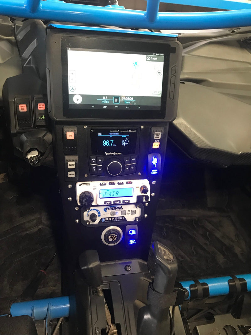 Can-Am X3 / X3 Max - Extreme Center Dash Kit for Can-Am Maverick X3 communications upgrade
